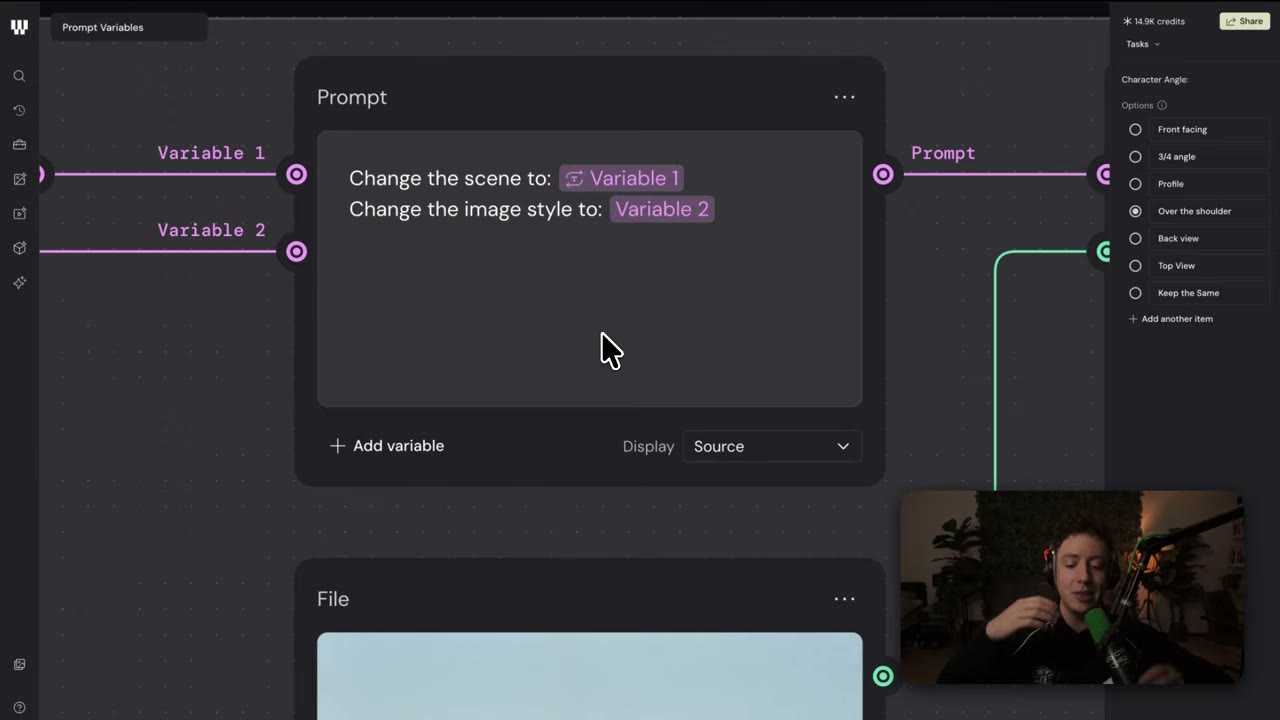 display mode 변경으로 prompt overview 정리
